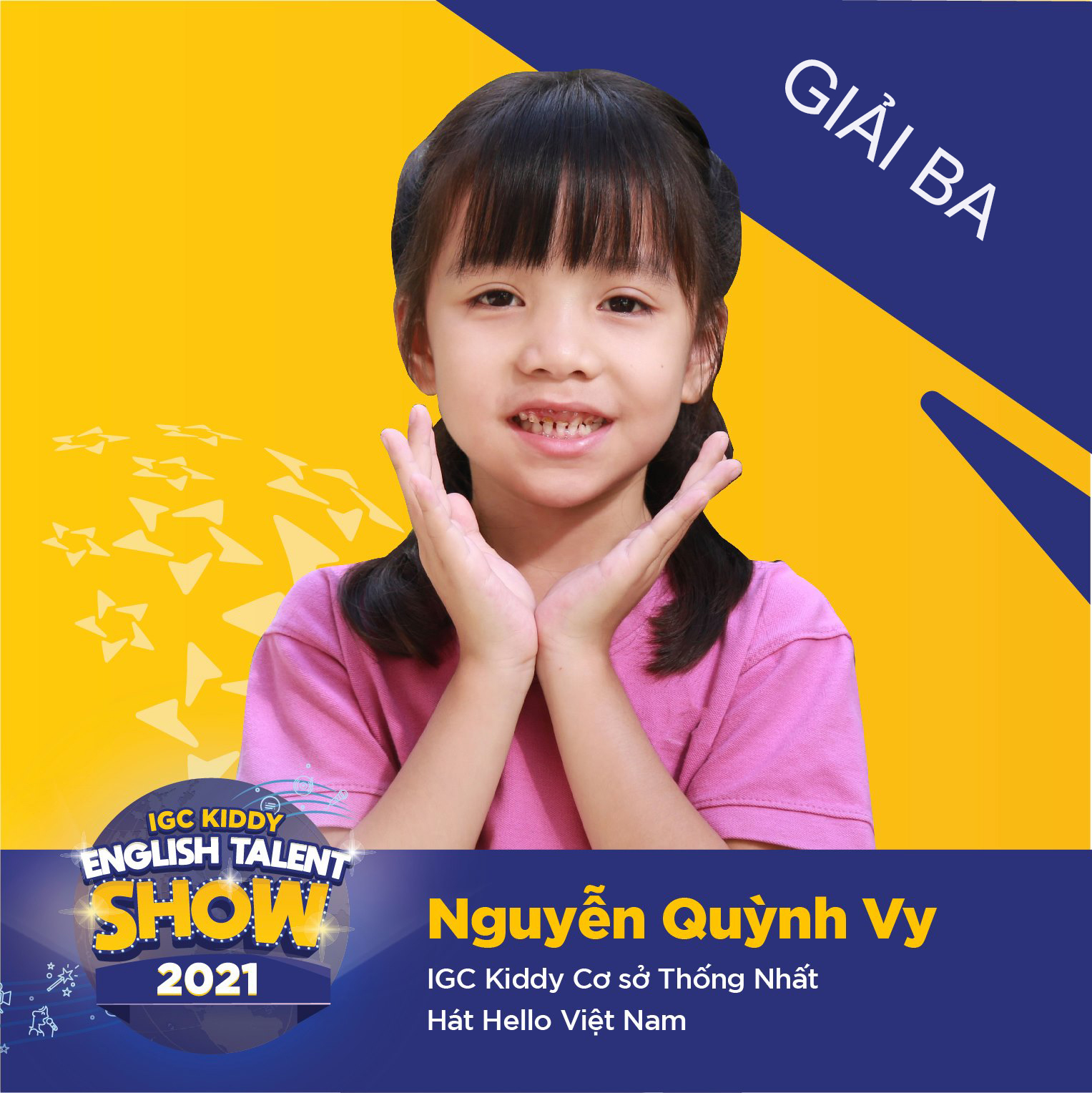 IGC KIDDY ENGLISH TALENT SHOW 2021